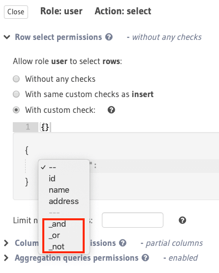 Using more complex boolean expressions to build rules